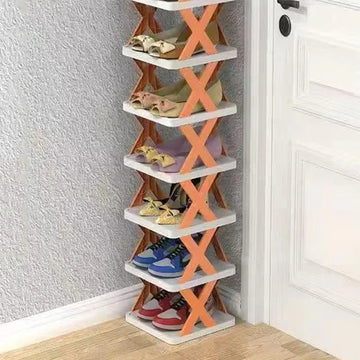 SpaceSaver™: Detachable Shoe Rack Storage Organizer - Multi-Layered, Simple Shoe Shelf Cabinet for Household Organization