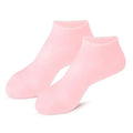 SpaSox™: Silicone Moisturizing Gel Socks - Exfoliate, Hydrate, and Protect Against Dry, Cracked Skin