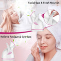 GlowGlam Facial Steamer™: Nano Ionic Facial Steamer and Humidifier - 5 Piece Stainless Steel Skin Kit