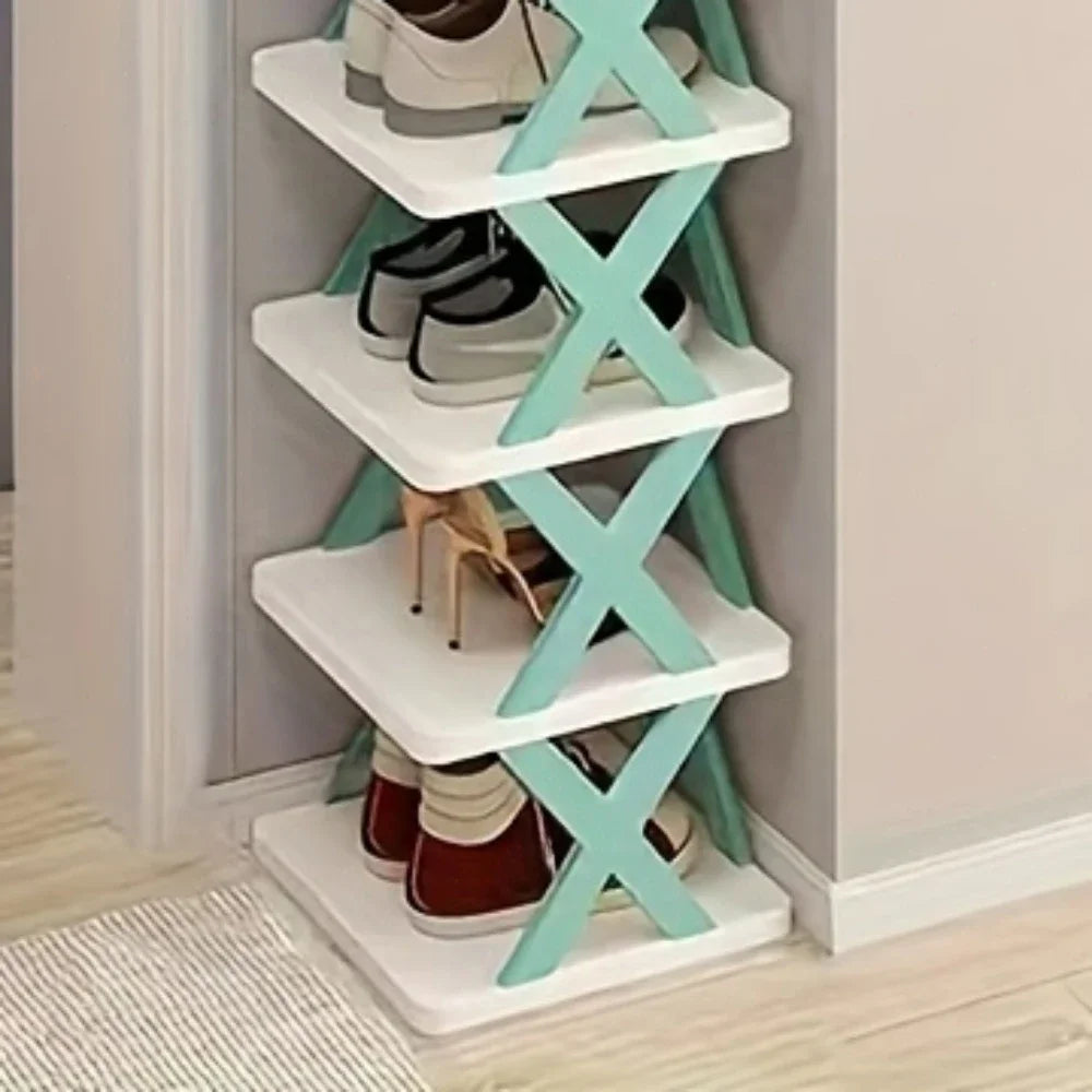 SpaceSaver™: Detachable Shoe Rack Storage Organizer - Multi-Layered, Simple Shoe Shelf Cabinet for Household Organization