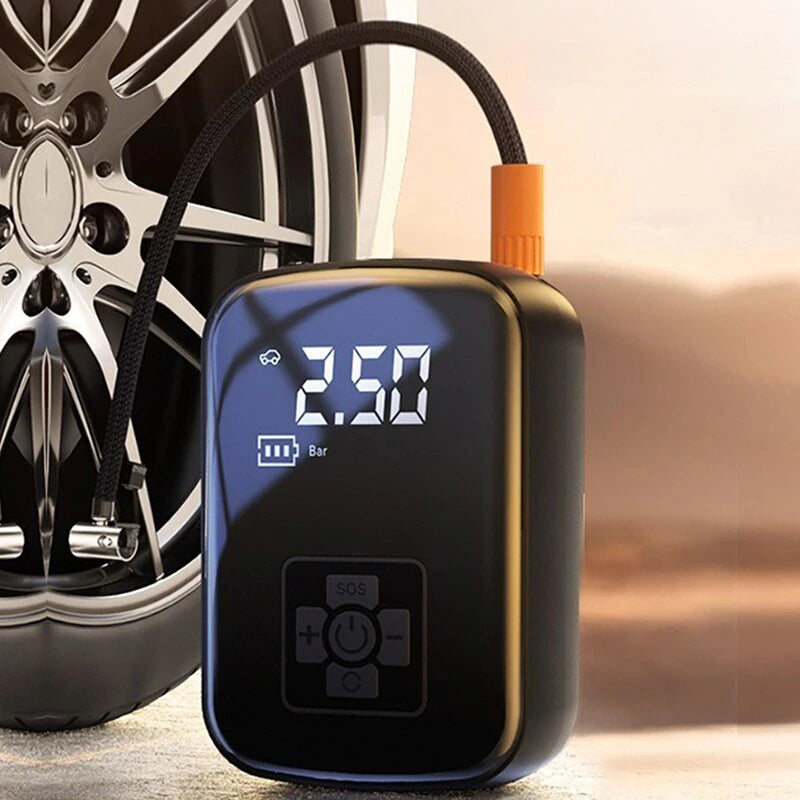 AirForce™: Wireless Car Air Compressor - Electric Tire Inflator Pump for Motorcycles, Bicycles, Boats, and AUTO Tires