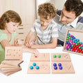 NumBoard™: Wooden Number Tracing & Counting Set - Montessori Math Learning Toy for Toddlers