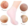 SpaSox™: Silicone Moisturizing Gel Socks - Exfoliate, Hydrate, and Protect Against Dry, Cracked Skin