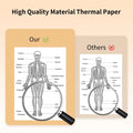  A4 Thermal Paper: BPA-Free Inkless Printing for Wireless Bluetooth A40/X8 Printers