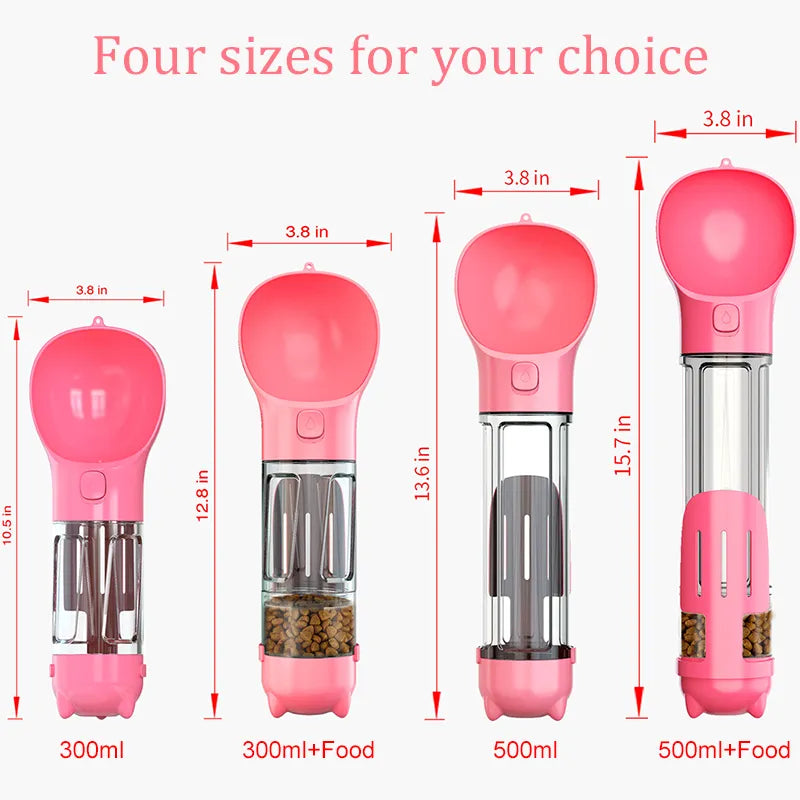 Divas Pet Drinkware™- Pet Multi Functional Water Bottle