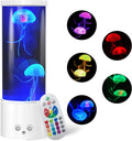 Enchanting LED Jellyfish Lamp - Transform Your Space with 17 Color Changing Dimmable Night Light with Remote Control, for Home Decor & Christmas Birthday Gifts