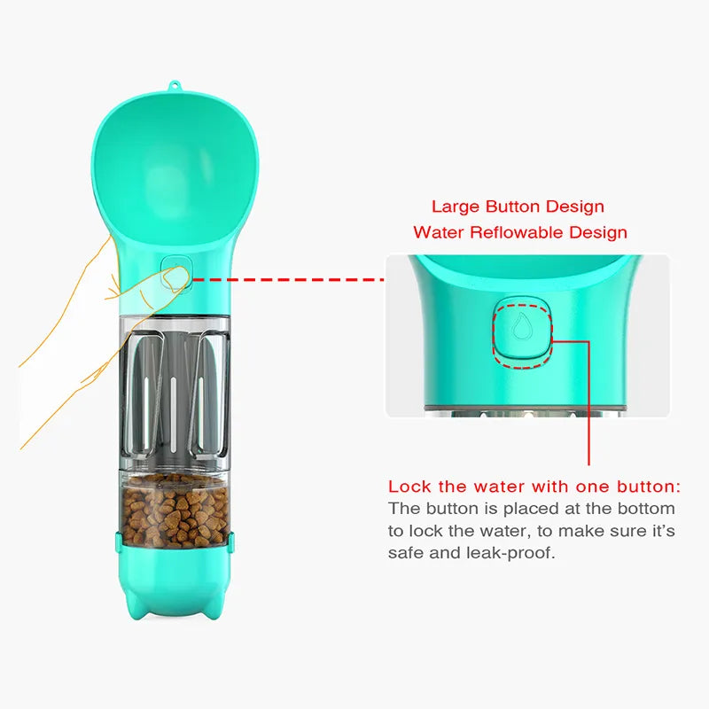 Divas Pet Drinkware™- Pet Multi Functional Water Bottle