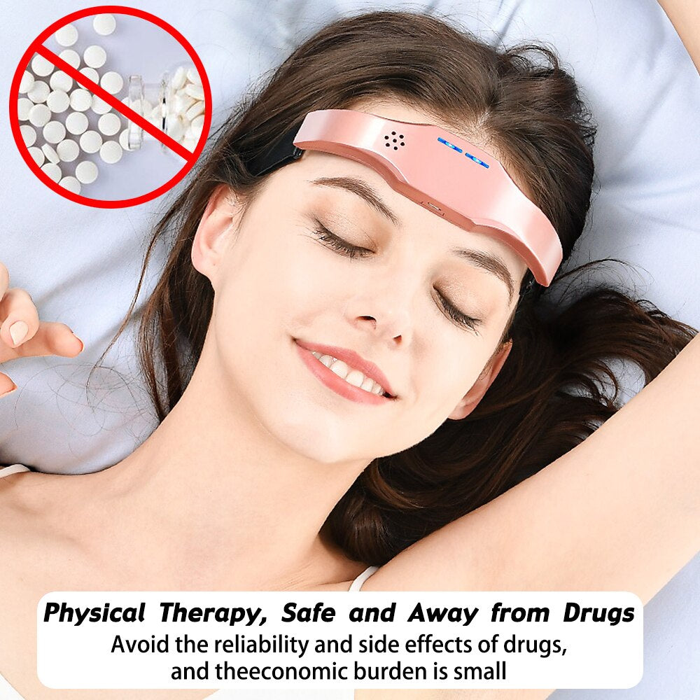 PainEase™: Electric Headache & Migraine Relief Head Massager - Your Ultimate Sleep Therapy Companion