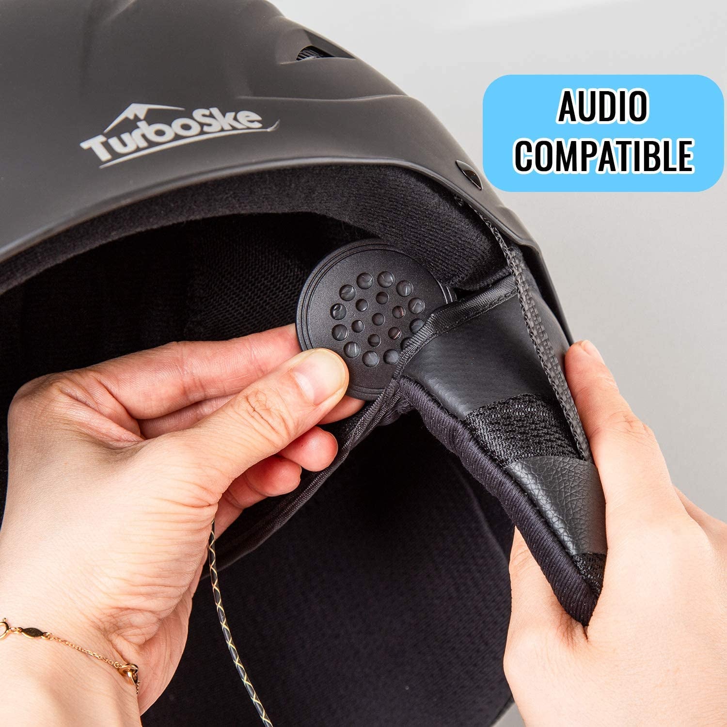 SlopeSafe™: Audio-Compatible Ski and Snowboard Helmet for Men, Women, and Youth - Stay Protected on the Slopes!