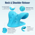 NeckNest™-  Ultimate Pain Relief Neck Stretcher and Cervical Traction Device Pillow