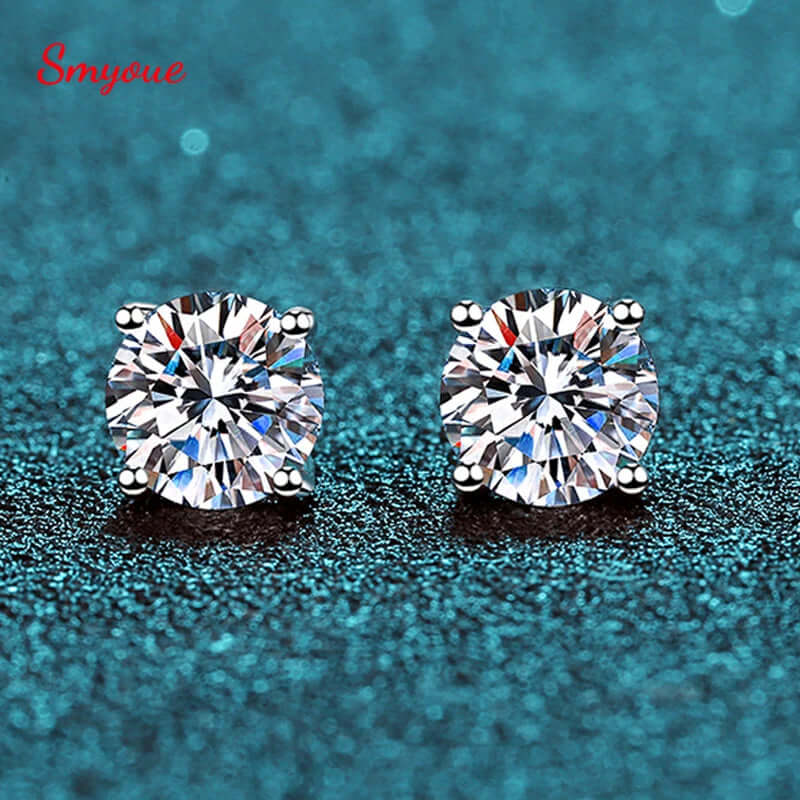 Moissanite Stud Earrings