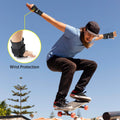 SafetyStride™: Adult and Kids Wrist Guards for Skating Protective Gear - Essential for Roller Skating, Snowboarding, Skiing, and Skateboarding