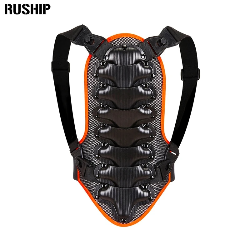 Kids Protective Sports Vest Back Spine Protector Roller Snowboard Skateboarding Ski Body Support Child Safety Jackets MTB