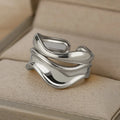 RadiantBands™: Unisex Stainless Steel Rings - Your Ultimate Statement Piece for Every Occasion