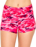 FlexPant™: Premium High RIse Soft Solid Stretch Women's Workout Yoga Shorts - Your Essential for Cheerleading, Running, Dance, and Volleyball