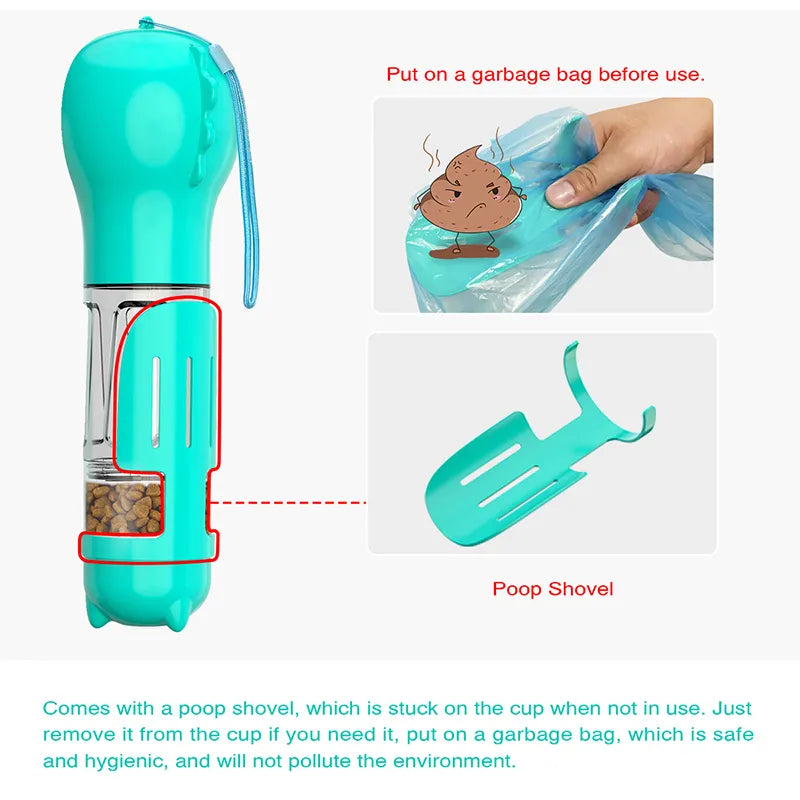Divas Pet Drinkware™- Pet Multi Functional Water Bottle