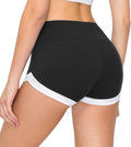FlexPant™: Premium High RIse Soft Solid Stretch Women's Workout Yoga Shorts - Your Essential for Cheerleading, Running, Dance, and Volleyball