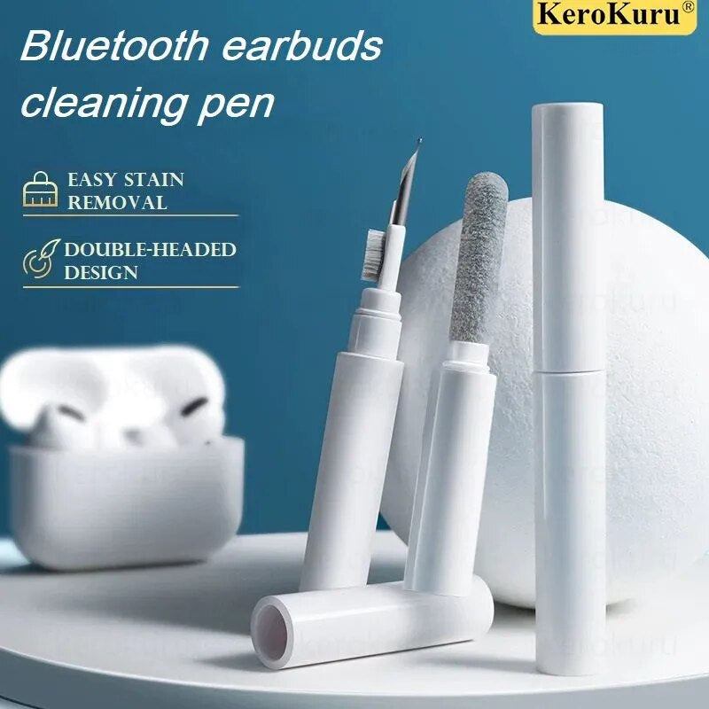 Bluetooth Earphones Cleaning Tool for Airpods Pro 3 2 1 Earbuds Case Cleaner Kit Cleaning Brush Pen for Xiaomi Iphone Earbuds