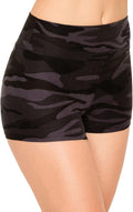 FlexPant™: Premium High RIse Soft Solid Stretch Women's Workout Yoga Shorts - Your Essential for Cheerleading, Running, Dance, and Volleyball