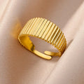 RadiantBands™: Unisex Stainless Steel Rings - Your Ultimate Statement Piece for Every Occasion