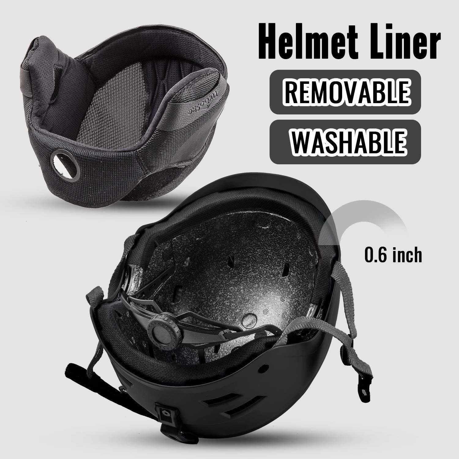 SlopeSafe™: Audio-Compatible Ski and Snowboard Helmet for Men, Women, and Youth - Stay Protected on the Slopes!