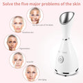 SteamEase™- Portable Nano Facial Steamer - Your Personal Home Skin Spa for Sinus Relief and Blackhead Cleansing. 