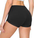 FlexPant™: Premium High RIse Soft Solid Stretch Women's Workout Yoga Shorts - Your Essential for Cheerleading, Running, Dance, and Volleyball