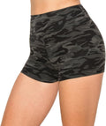 FlexPant™: Premium High RIse Soft Solid Stretch Women's Workout Yoga Shorts - Your Essential for Cheerleading, Running, Dance, and Volleyball